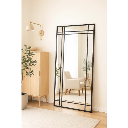 Lustro loft ze szprosami - MARKUS - kolor ramy do wyboru